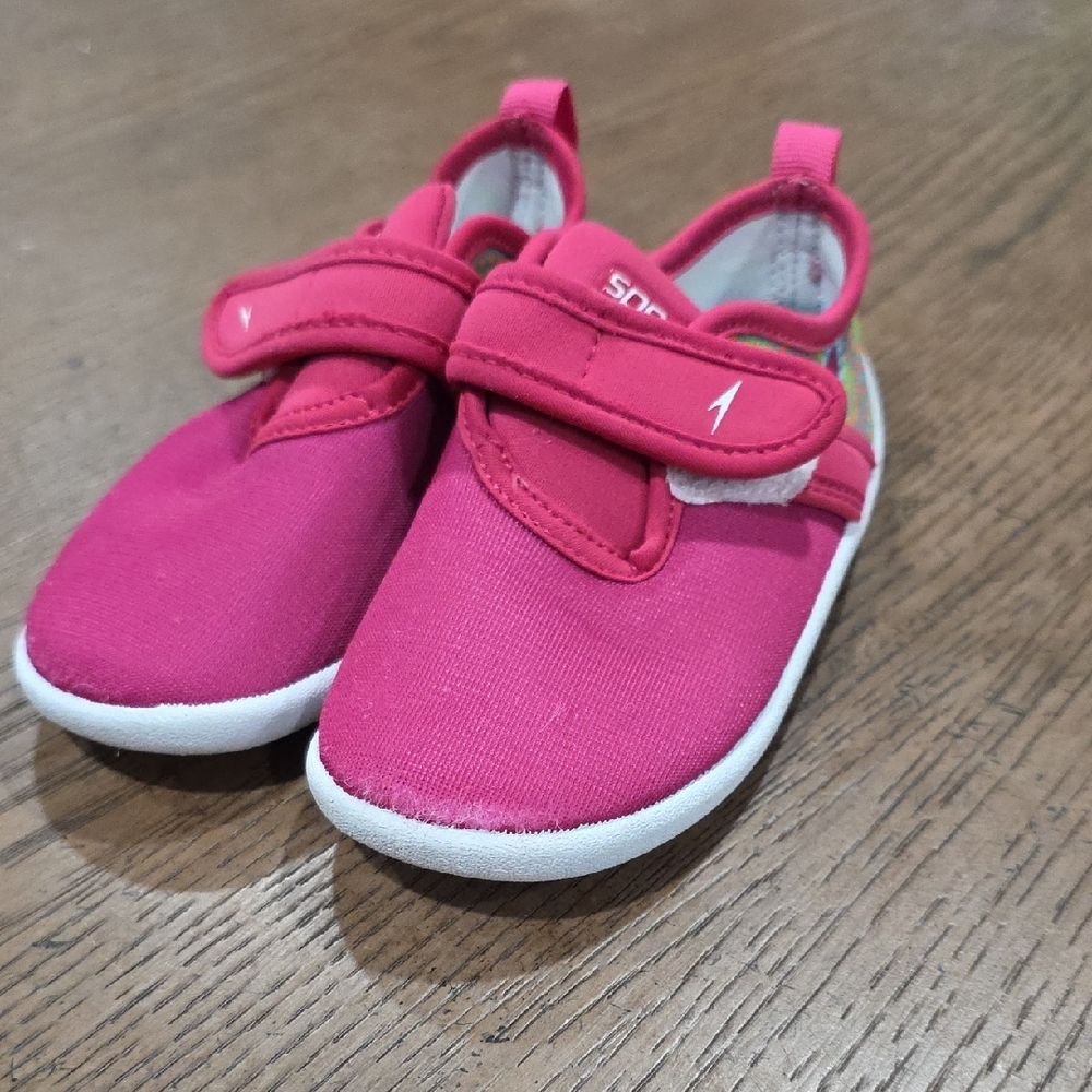 Kids Pink Speedo Water Shoes